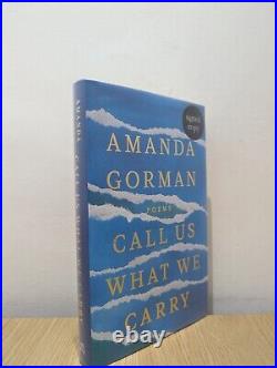 Signed-First Edition-Call Us What We Carry by Amanda Gorman-New