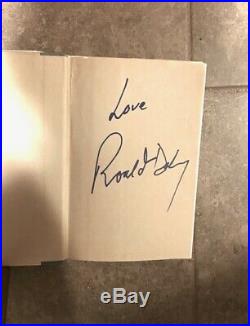 Signed First Edition Charlie Great Glass Elevator Roald Dahl Chocolate Factory