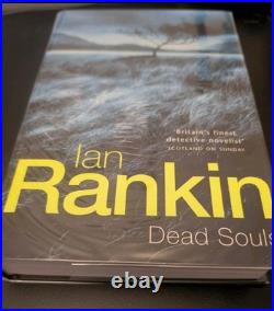 Signed First Edition, Dead Souls, Ian Rankin. Rebus. Unclipped Dust Jacket, 1999