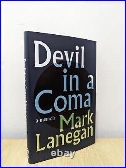 Signed-First Edition-Devil in a Coma by Mark Lanegan-New