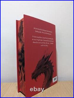 Signed-First Edition-Dragon Rider by Taran Matharu-Sprayed Edge-New