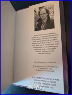 Signed, First Edition Early Print. Northern Lights, Philip Pullman. Unclipped DJ