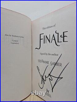 Signed-First Edition-Finale by Stephanie Garber-Sprayed Edge