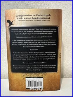 Signed First Edition Fourth Wing Rebecca Yarros Published & Printed In America