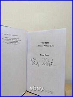 Signed-First Edition-Freedom By Slavoj Zizek