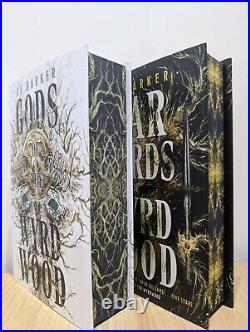 Signed-First Edition-Gods of the Wyrdwood Warlords of the Wyrdwood by RJ Barker