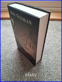 Signed First Edition Good Omens Script Book Neil Gaiman Signed First Edition Good Omens Script Book Neil Gaiman