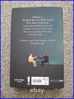 Signed First Edition Good Omens Script Book Neil Gaiman