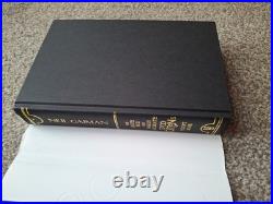 Signed First Edition Good Omens Script Book Neil Gaiman