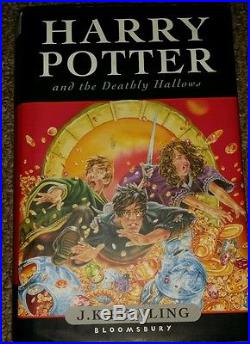 Signed First Edition Harry Potter and the Deathly Hallows (1st edition)
