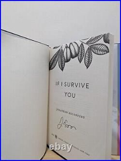 Signed-First Edition-If I Survive You by Jonathan Escoffery-New