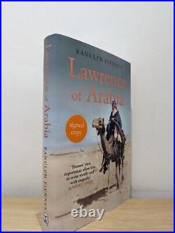 Signed-First Edition-Lawrence of Arabia by Ranulph Fiennes-New