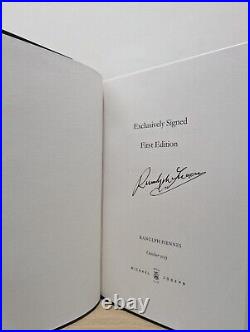 Signed-First Edition-Lawrence of Arabia by Ranulph Fiennes-New