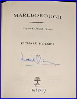 Signed First Edition Marlborough England'S Fragile Genius Holmes, Richard