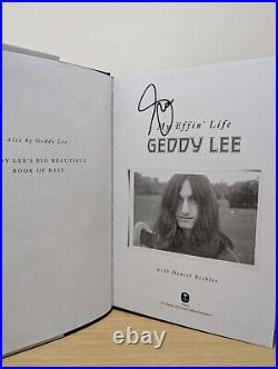 Signed-First Edition-My Effin' Life by Geddy Lee-New