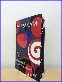 Signed-First Edition-Novelist as a Vocation by Haruki Murakami-Sprayed Edge-New