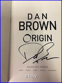 Signed First Edition ORIGIN By Dan Brown