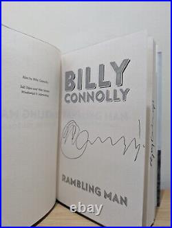 Signed-First Edition-Rambling Man Travels of a lifetime by Billy Connolly-New