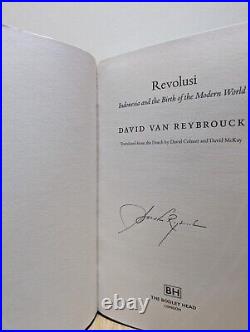 Signed-First Edition-Revolusi by David Van Reybrouck-Fine condition