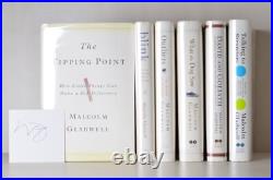 Signed First Edition Set Works of Malcolm Gladwell The Tipping Point