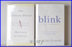 Signed First Edition Set Works of Malcolm Gladwell The Tipping Point
