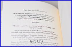 Signed First Edition Set Works of Malcolm Gladwell The Tipping Point