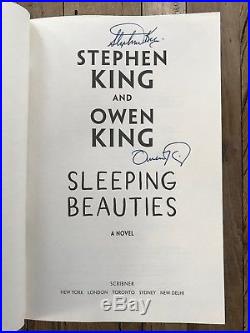 Signed First Edition Sleeping Beauties by Stephen King & Owen King