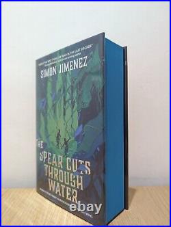 Signed-First Edition-Spear Cuts Through Water by Simon Jimenez-Sprayed-New