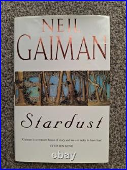 Signed First Edition Stardust- Neil Gaiman 1999 Signed First Edition Stardust- Neil Gaiman 1999