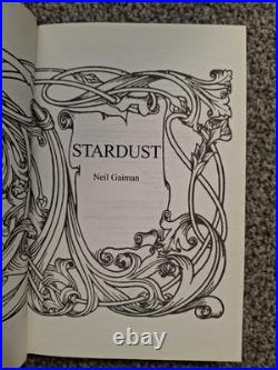 Signed First Edition Stardust- Neil Gaiman 1999