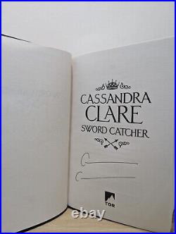 Signed-First Edition-Sword Catcher by Cassandra Clare-New