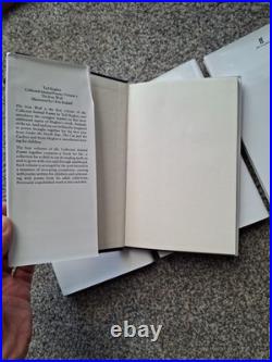 Signed First Edition- Ted Hughes Collected Animal Poems 1995 4 Volumes