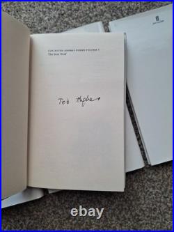 Signed First Edition- Ted Hughes Collected Animal Poems 1995 4 Volumes Signed First Edition- Ted Hughes Collected Animal Poems 1995 4 Volumes