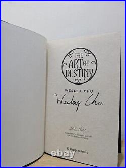 Signed-First Edition-The Art of Prophecy/The Art of Destiny by Wesley Chu-New