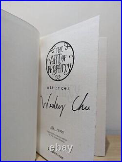 Signed-First Edition-The Art of Prophecy/The Art of Destiny by Wesley Chu-New