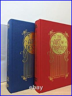 Signed-First Edition-The Art of Prophecy/The Art of Destiny by Wesley Chu-New