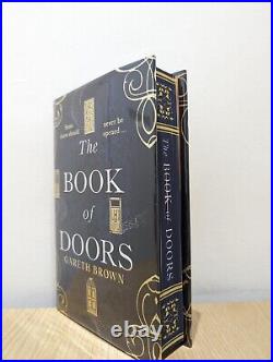 Signed-First Edition-The Book of Doors by Gareth Brown-Sprayed Edge-New