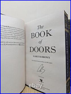 Signed-First Edition-The Book of Doors by Gareth Brown-Sprayed Edge-New