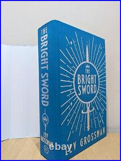 Signed-First Edition-The Bright Sword by Lev Grossman-Sprayed-New