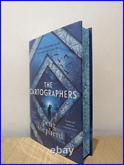 Signed-First Edition-The Cartographers by Peng Shepherd-Sprayed Edge-New