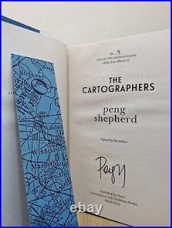 Signed-First Edition-The Cartographers by Peng Shepherd-Sprayed Edge-New