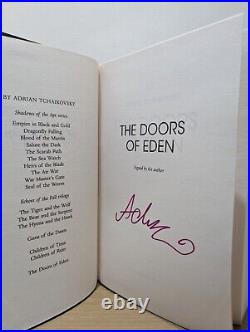 Signed-First Edition-The Doors of Eden by Adrian Tchaikovsky