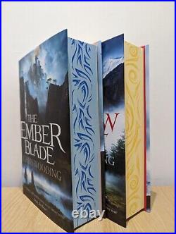 Signed-First Edition-The EmberBlade/The Shadow Casket by Chris Wooding-New