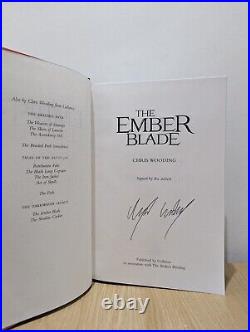 Signed-First Edition-The EmberBlade/The Shadow Casket by Chris Wooding-New