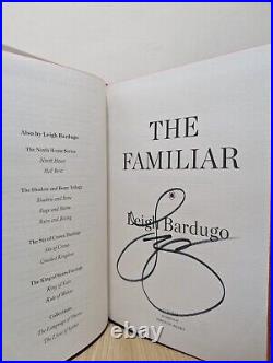 Signed-First Edition-The Familiar by Leigh Bardugo-Sprayed-New