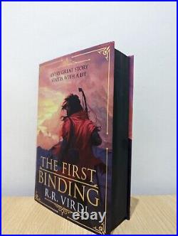 Signed-First Edition-The First Binding by R. R Virdi-Sprayed Edge-New