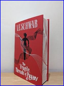 Signed-First Edition-The Fragile Threads of Power by V. E. Schwab-Sprayed Edge-New