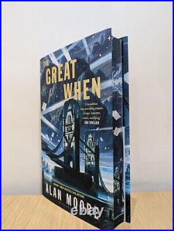 Signed-First Edition-The Great When by Alan Moore-Sprayed Edge-New