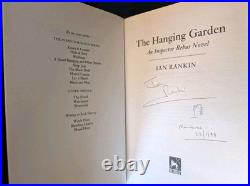 Signed First Edition. The Hanging Garden, Ian Rankin. Rebus. 1998. Unclipped DJ