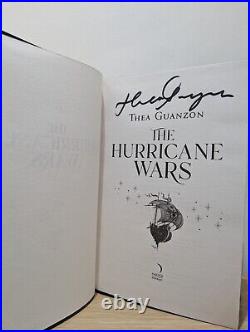 Signed-First Edition-The Hurricane Wars by Thea Guanzon-Sprayed-New